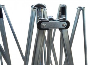 Faltzelt Vario Stahl Gestell